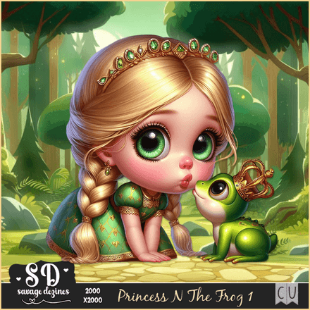SD - Princess N The Frog 1