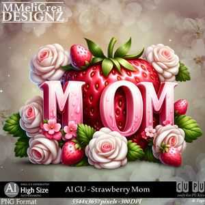 MMD - AI - CU Strawberry Mom