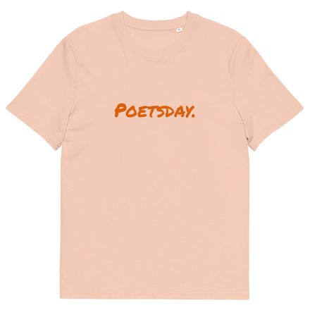 Poetsday - Unisex -- Orange Text