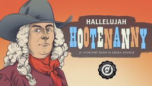 Hallelujah Hootenanny Band Print