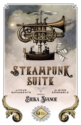 Steampunk Suite for Wind Ensemble - printed set