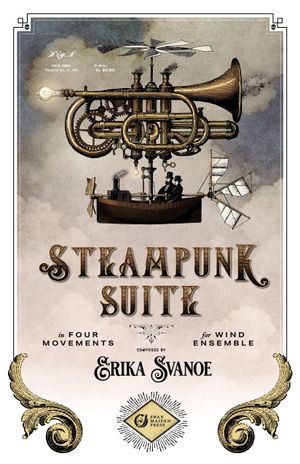Steampunk Suite for Wind Ensemble - printed set