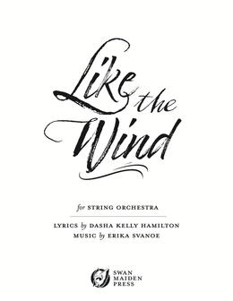 Like the Wind for String Orchestra - PDF Set