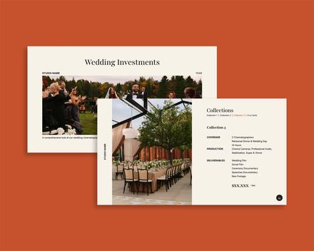 Wedding Collections Template