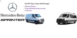 Mercedes Benz Sprinter 907 Diesel OM642 OM651 Service Repair Manual