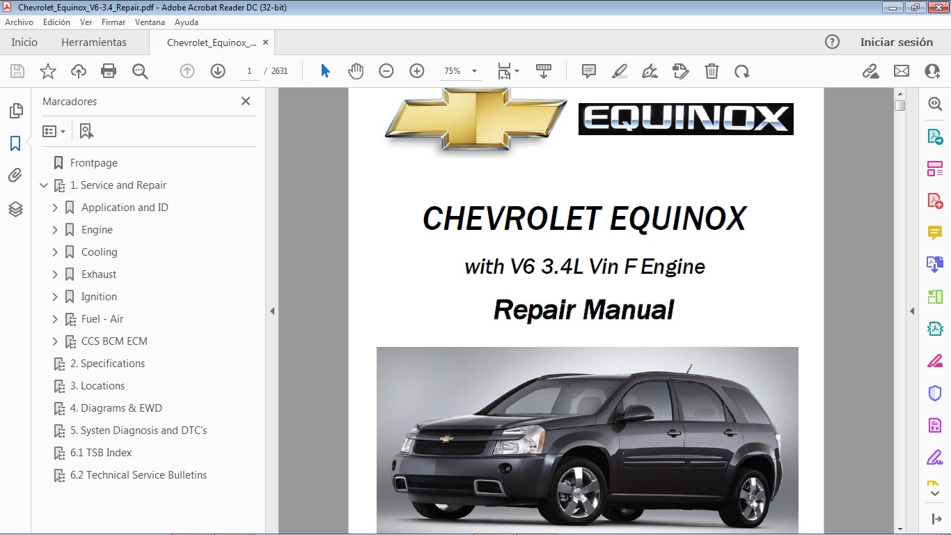 2014 CHEVY EQUINOX REPAIR MANUAL PDF visual data 4