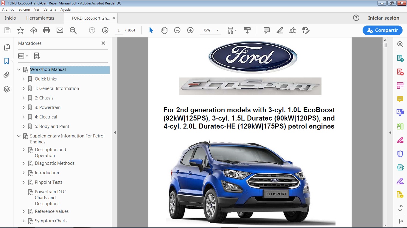 2002 FORD FOCUS REPAIR MANUAL visual data 6