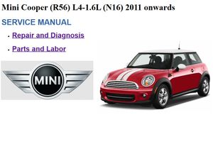 Mini Cooper R56 N16 1.6L Service Repair Manual