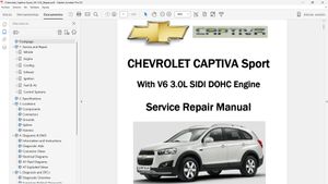 Chevrolet Captiva V6 3.0L DOHC 2011-2015 Repair Manual