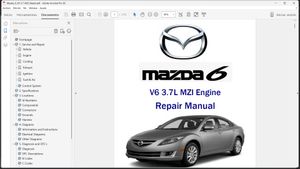 MAZDA 6 V6 3.7L 2009-2013 Service Repair Manual