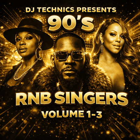 DJ TECHNICS - 90's SINGERS VOLUMES 1-3 (3 mixes)