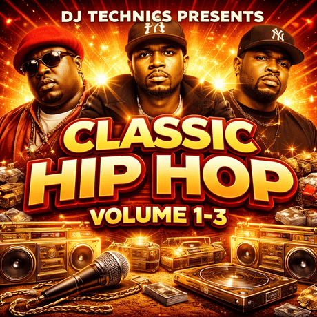 DJ TECHNICS - CLASSIC HIP HOP 1-3 (3 mixes)