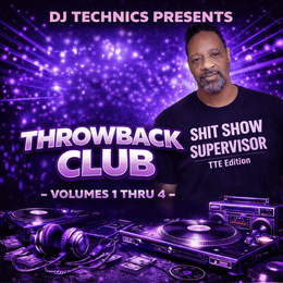 DJ TECHNICS - THROWBACK CLUB VOLUME 1-4 (4 mixes)