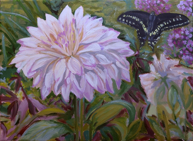 Dahlia &amp; Swallowtail