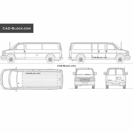 GMC Savana Cargo 3500 Extended Van