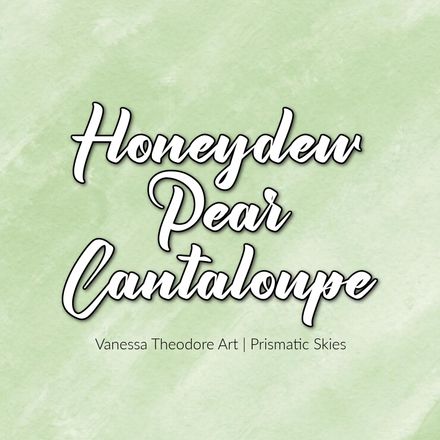 Cantaloupe Honeydew Pear 5-Cavity Wax Melt Snap Bars