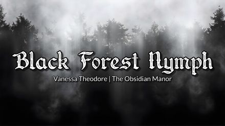 Black Forest Nymph Creature Head Shaped Wax Melt