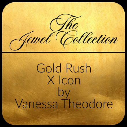 X GOLD RUSH Icon Logo Style 1 