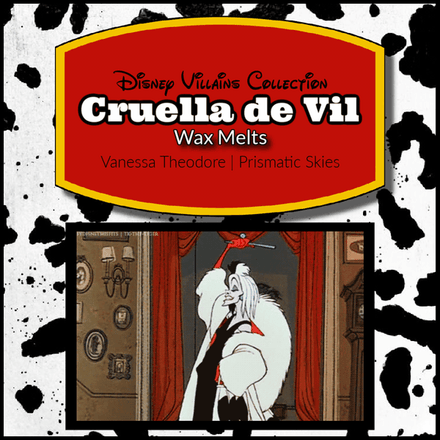 Cruella De Vil Paw Print Shaped Wax Melts