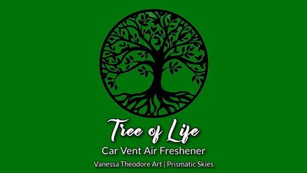 TREE OF LIFE Nag Champa Air Freshener Car Vent Clip (5-Piece Set)