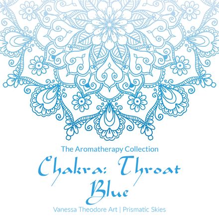 CHAKRA: Throat (Blue) Hamsa Wax Melt