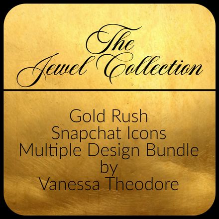 Snapchat GOLD RUSH 2025 Icons Bundle