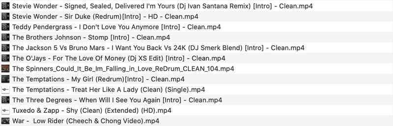 Old School &amp; Funk Video Pack Vol. 2