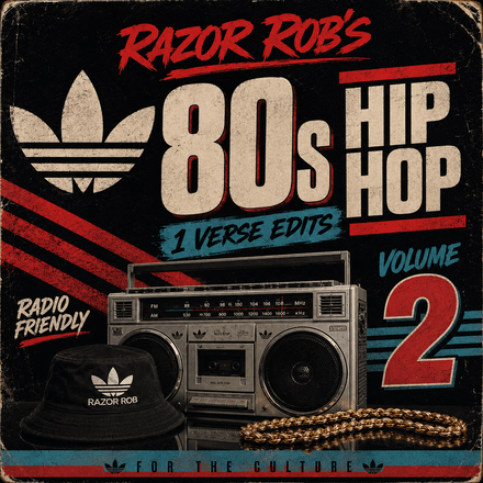 Razor Rob - 80s Hip Hop 1 Verse Edits Vol 2