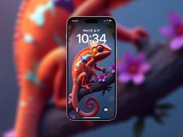 Vivid Chameleon - 4K Wallpaper