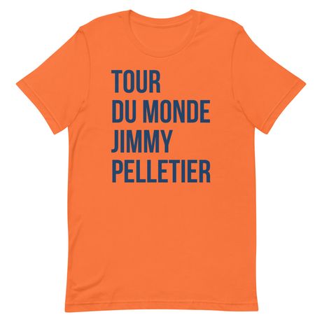 T-shirt «Tour du monde Jimmy Pelletier»
