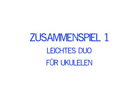 Zusammenspiel 1