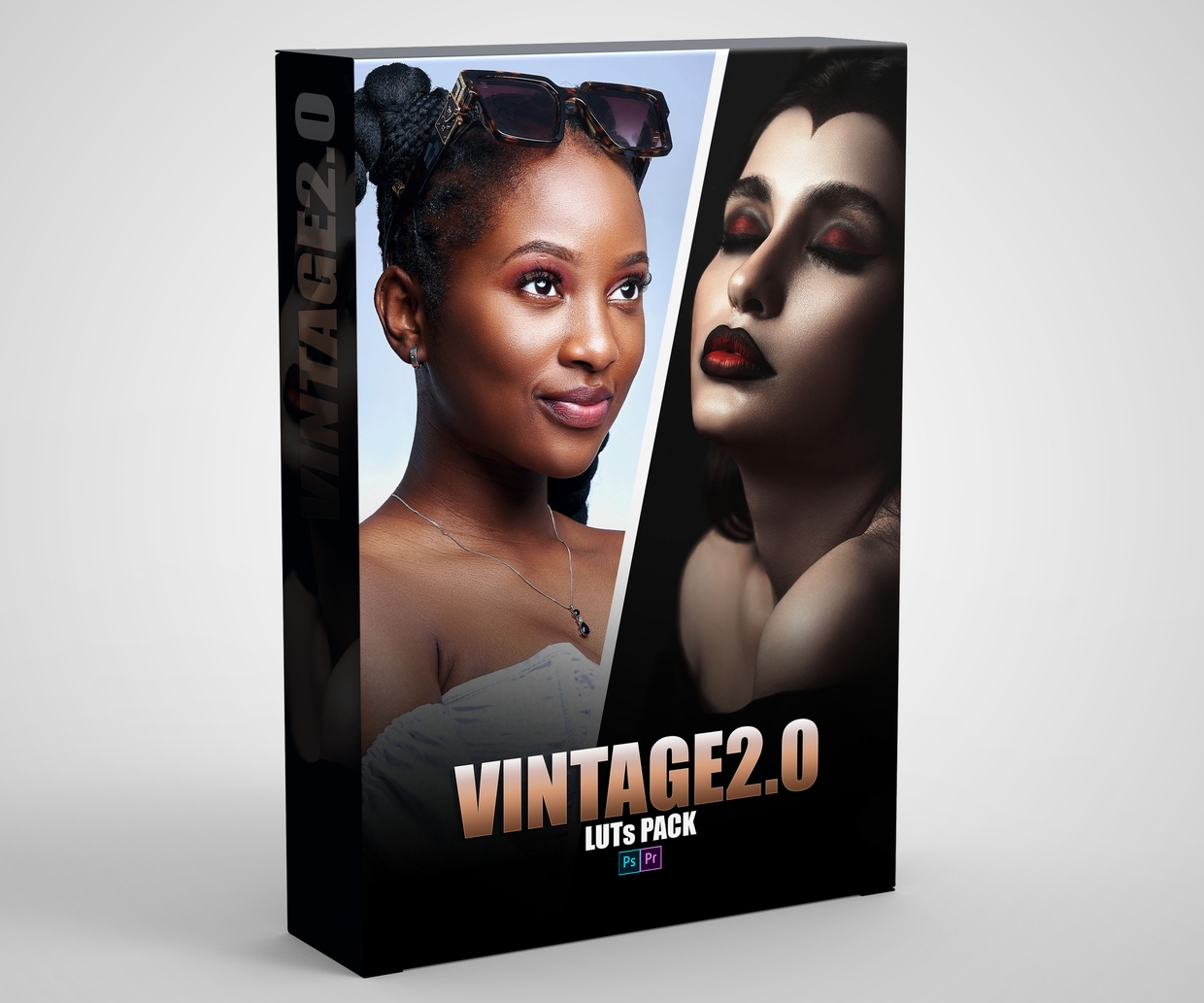 Beauty retouching actions pack