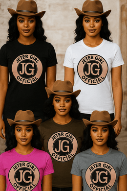 Jeter Girl Patch Tee (JG Logo)