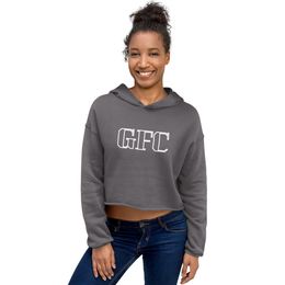 GFC front YNATQ back crop hoodie