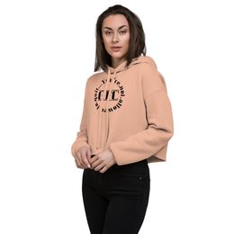 YNATQ circle crop hoodie