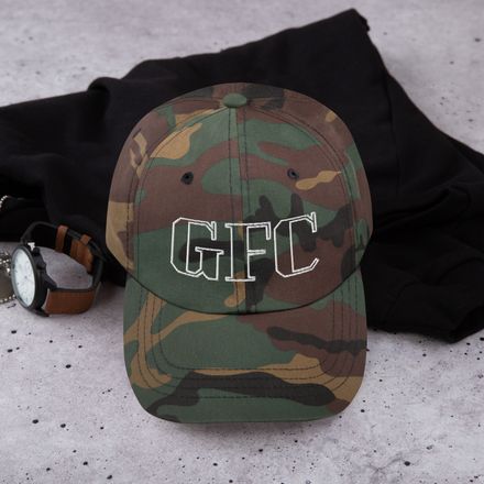 GFC White Outline Dad Hat
