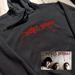 Bluza z motywem z filmu  "Jesteś Bogiem" z tekstem piosenki na plecach