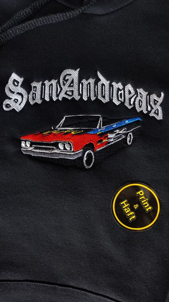 Bluza z motywem GTA San Andreas