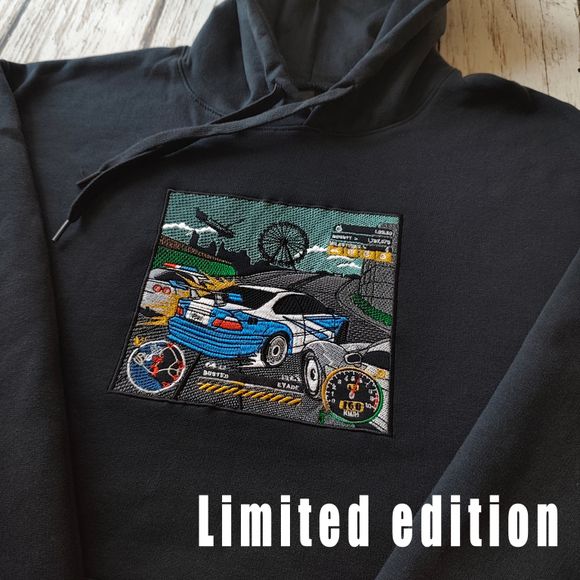 Bluza z motywem Need for Speed Most Wanted &quot; In the Game! &quot; z  opcją blacklist na plecach