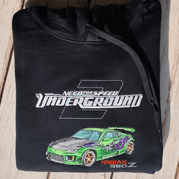 Bluza z motywem Need for Speed Underground 2 Nissan 350z