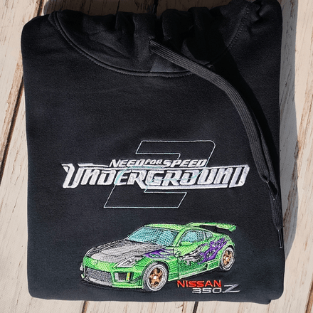 Bluza z motywem Need for Speed Underground 2 Nissan 350z
