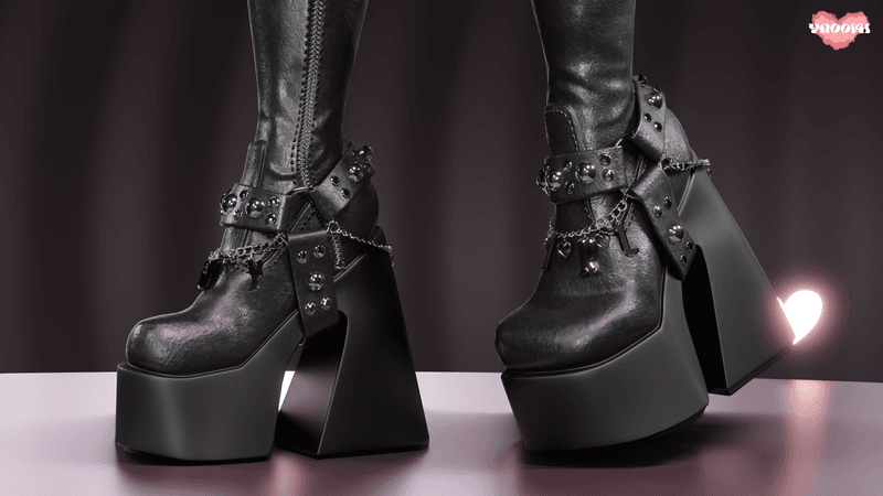 SaayaEgami専用VOLUMINOUSTOE PLATFORM BOOTS Amazon.com | AMINUGAL Knee High Boots Women Round Toe Black
