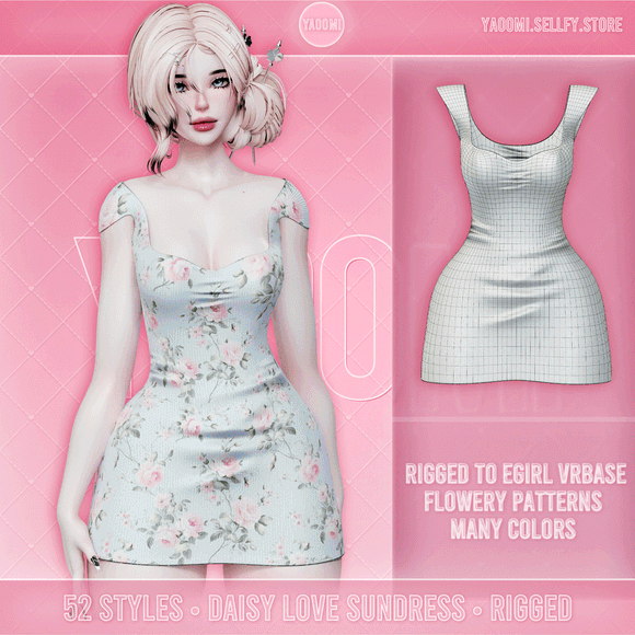 Daisy Love Sundress for VRChat