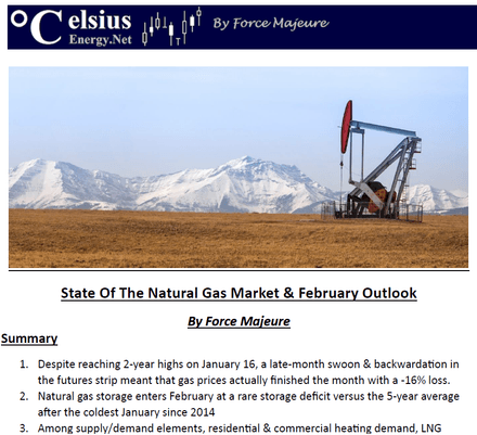 February 2025 Natural Gas Status Report