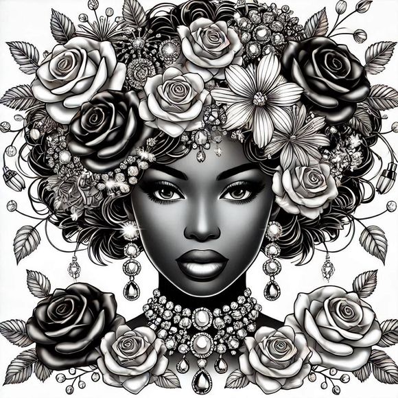 Beautiful Black Queen No. 12