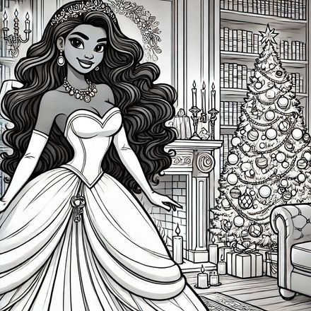 Black Princess at Christmas Pic 1