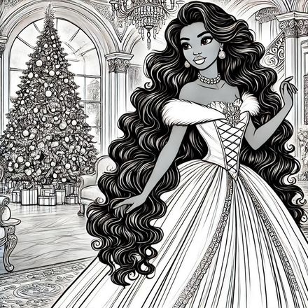Black Princess at Christmas Pic 8
