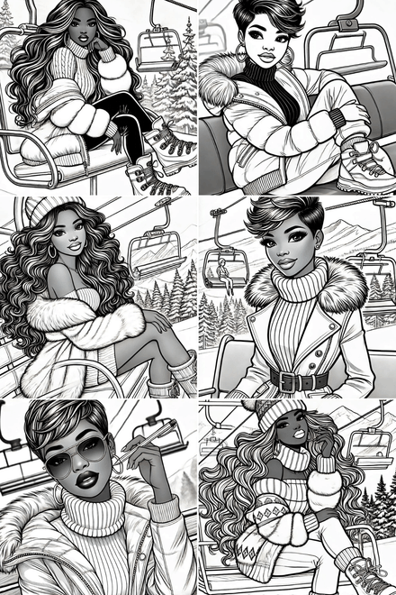 Ski Lift Blk Queens
