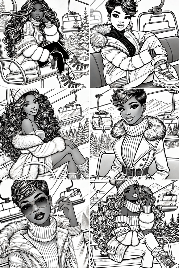 Ski Lift Blk Queens