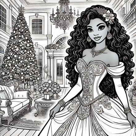 Black Princess at Christmas pic 4